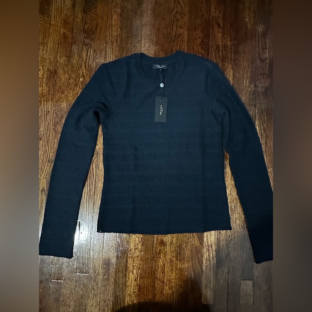 Rag and Bones Navy Top Size Small
